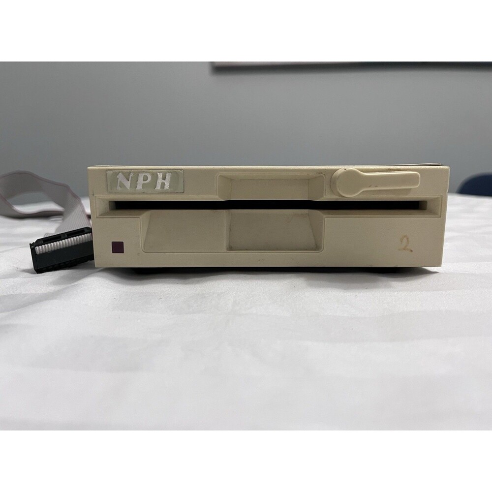 Tecmate NPH-501A External 5.25 Floppy Disk Drive Retro PC Vintage Computer Apple